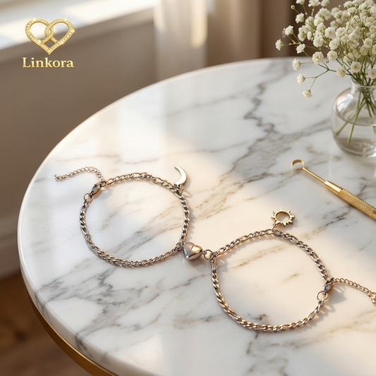 Sun & Moon Love Snap Bracelets